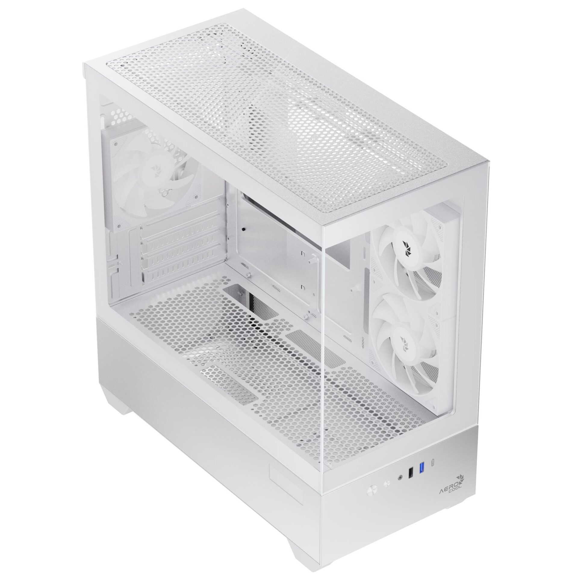 Корпус AeroCool P300D Digi-G-WT-v1 White (ACCS-PN05033.21) — изображение 2