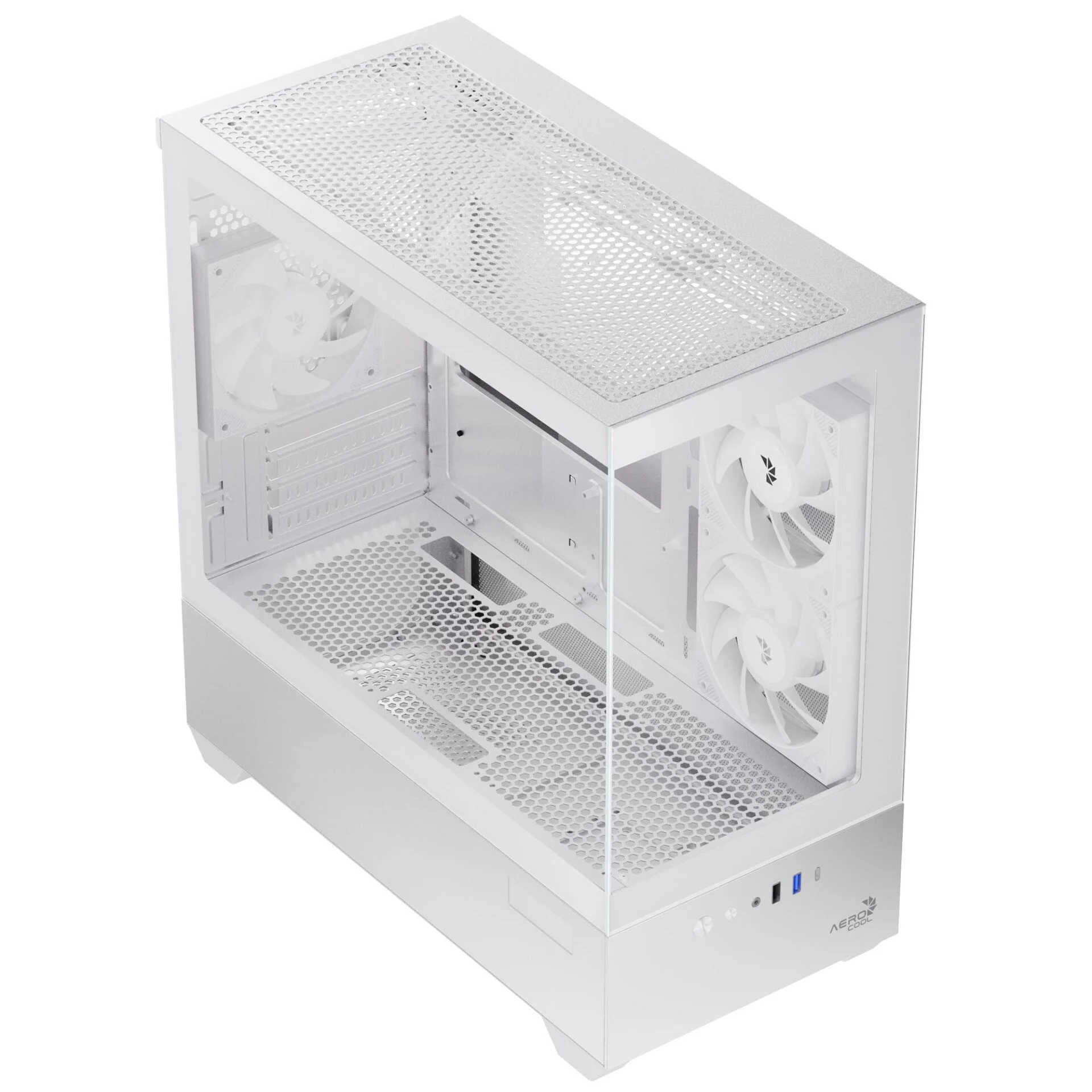 Корпус AeroCool P300D Digi-G-WT-v1 White (ACCS-PN05033.21) - Зображення 2
