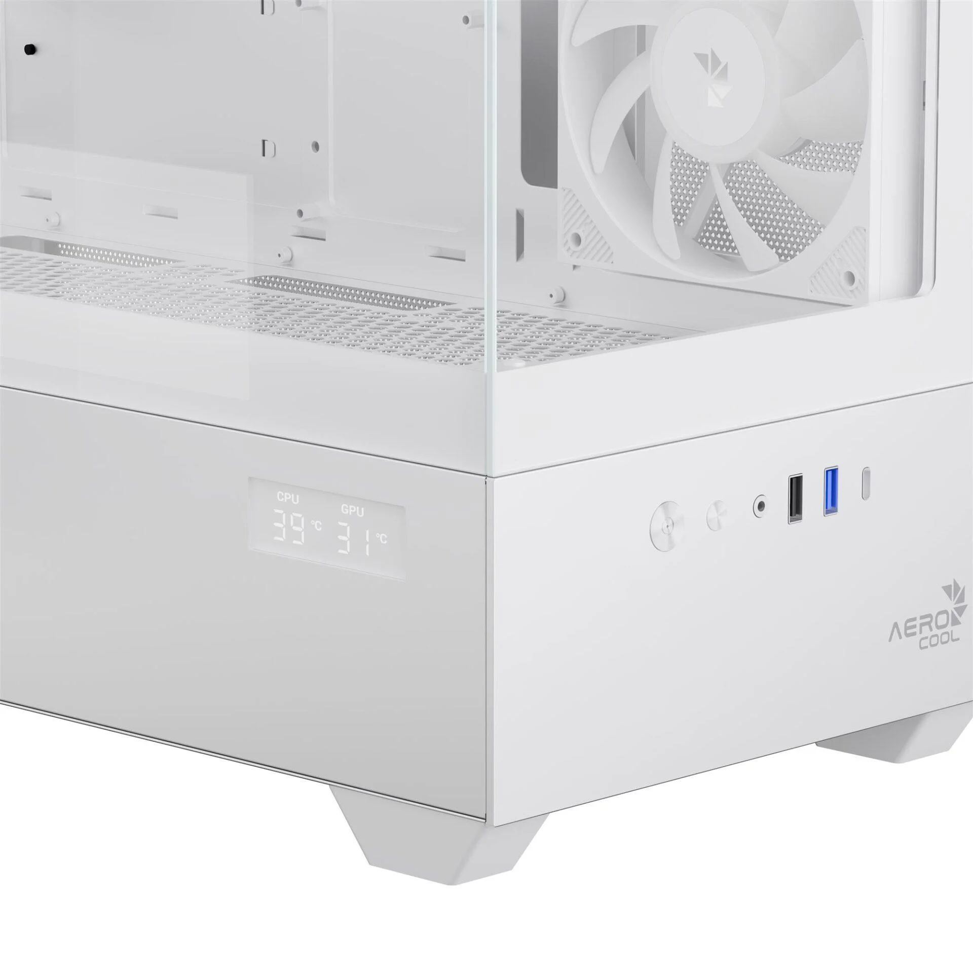 Корпус AeroCool P300D Digi-G-WT-v1 White (ACCS-PN05033.21) - Зображення 6
