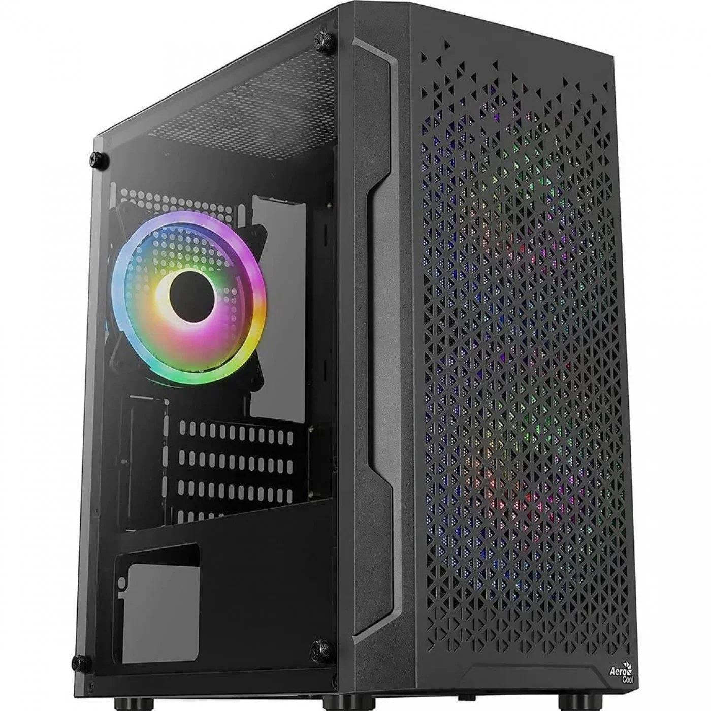 Корпус AeroCool Trinity Mini-G-BK-v2 (ACCS-PV32033.11) Black без БЖ - Зображення 8
