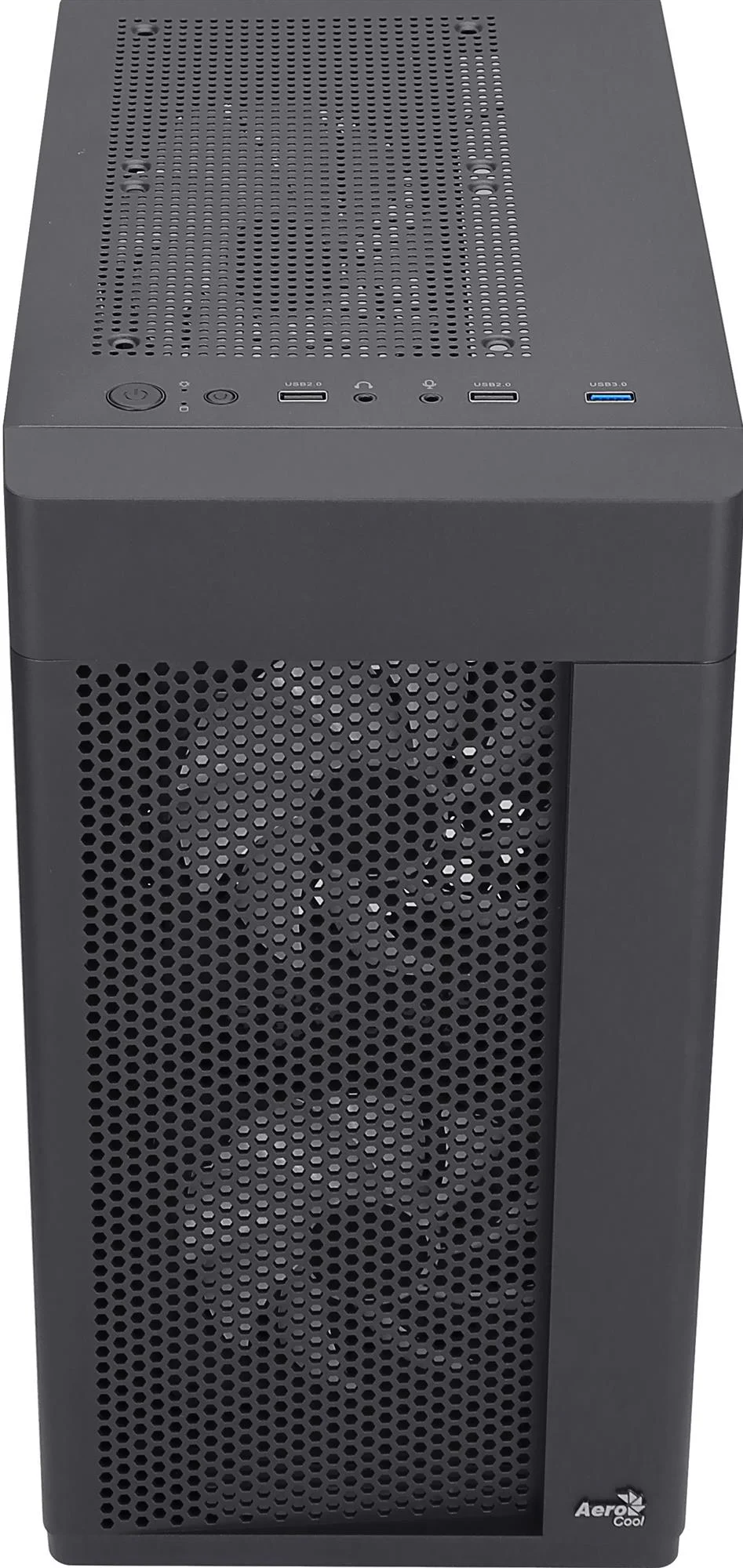 Корпус AeroCool Hexform-G-BK-v2 (ACCS-PV38033.11) Black без БЖ - Зображення 6