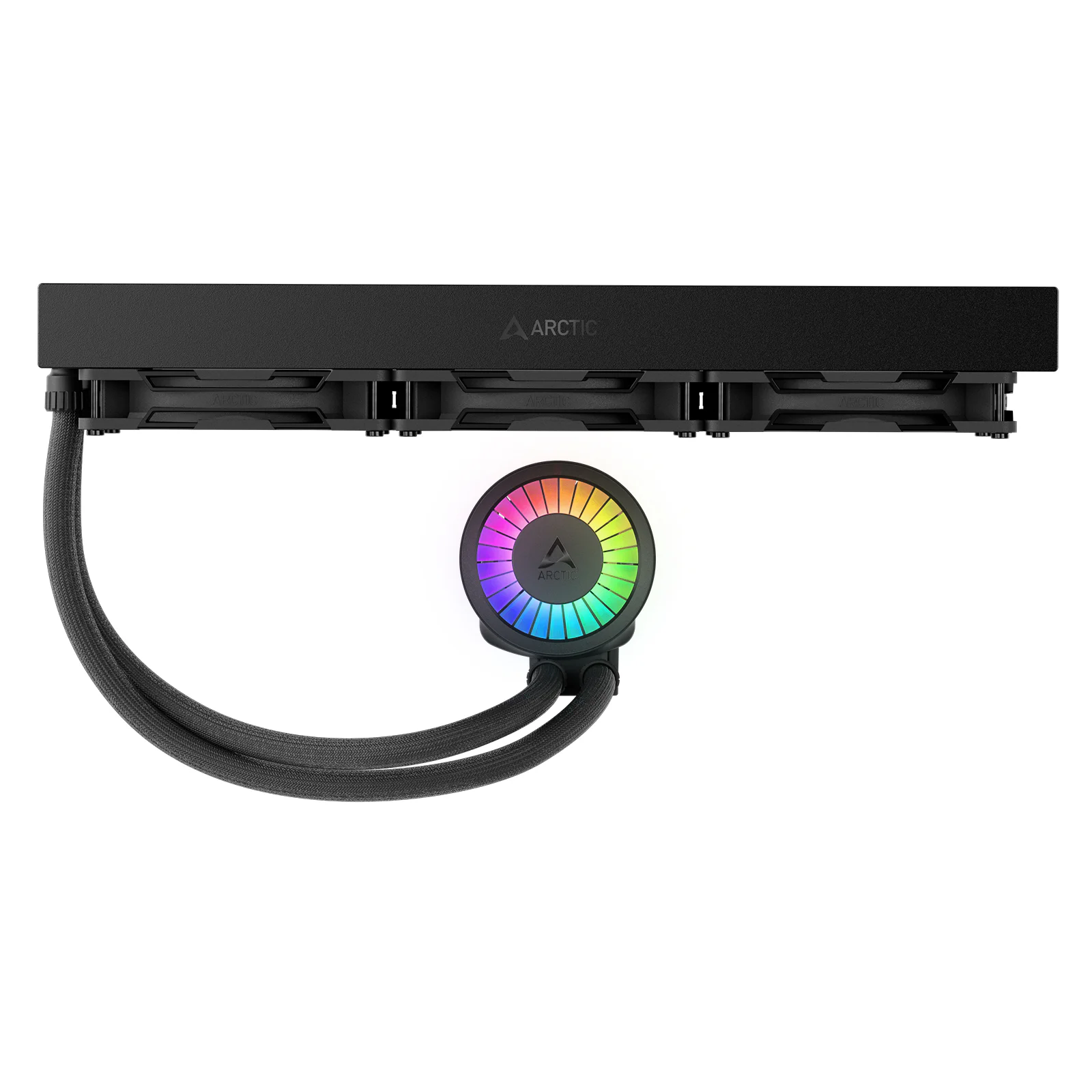 Система водяного охолодження Arctic Liquid Freezer III Pro 420 A-RGB Black (ACFRE00185A) - Зображення 6