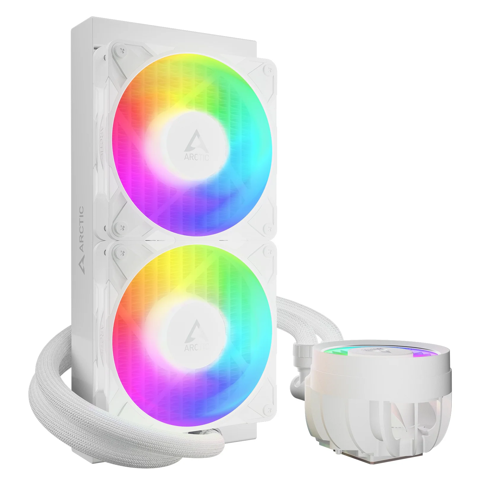 Система водяного охолодження Arctic Liquid Freezer III Pro 240 A-RGB White (ACFRE00186A) - Зображення 3