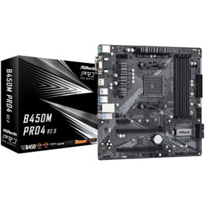 Материнська плата ASRock B450M Pro4 R2.0 Socket AM4