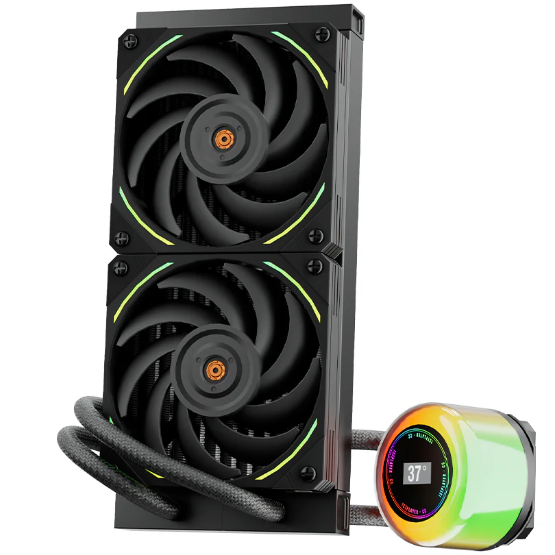 Система водяного охолодження 1stPlayer CC-240 Black - Зображення 2