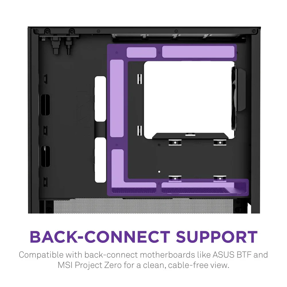 Корпус NZXT H3 Flow Black без БЖ (CC-H31FB-01) — изображение 4