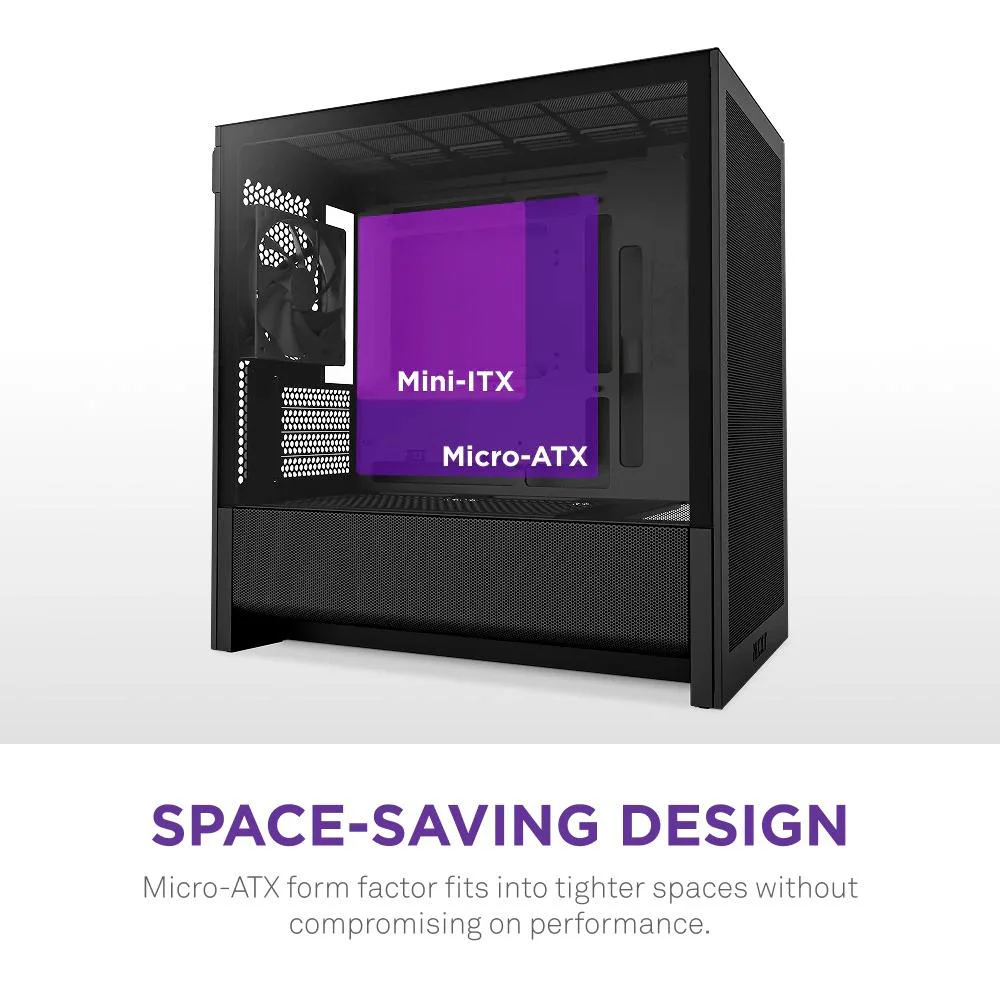 Корпус NZXT H3 Flow Black без БЖ (CC-H31FB-01) — изображение 8
