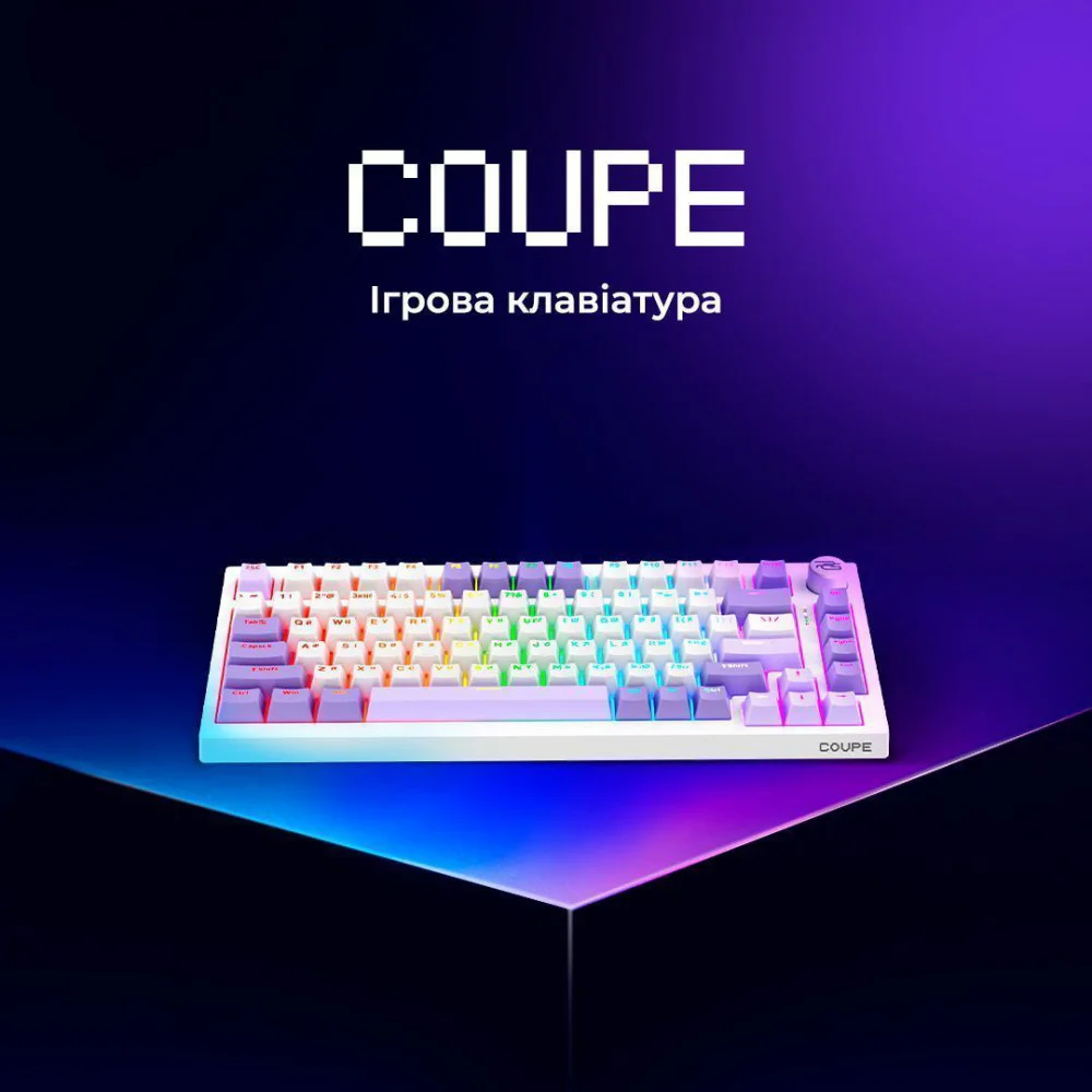 Бездротова клавіатура Proove Gaming Coupe (Ukraine Layout) - Зображення 12