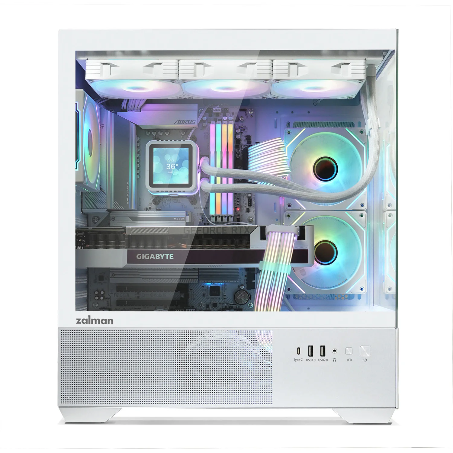 Корпус Zalman Chronix V2 White - Зображення 2