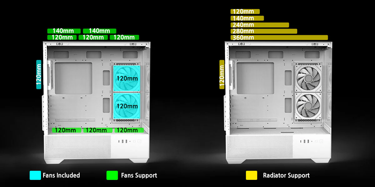 Корпус Zalman Chronix V2 White - Зображення 9