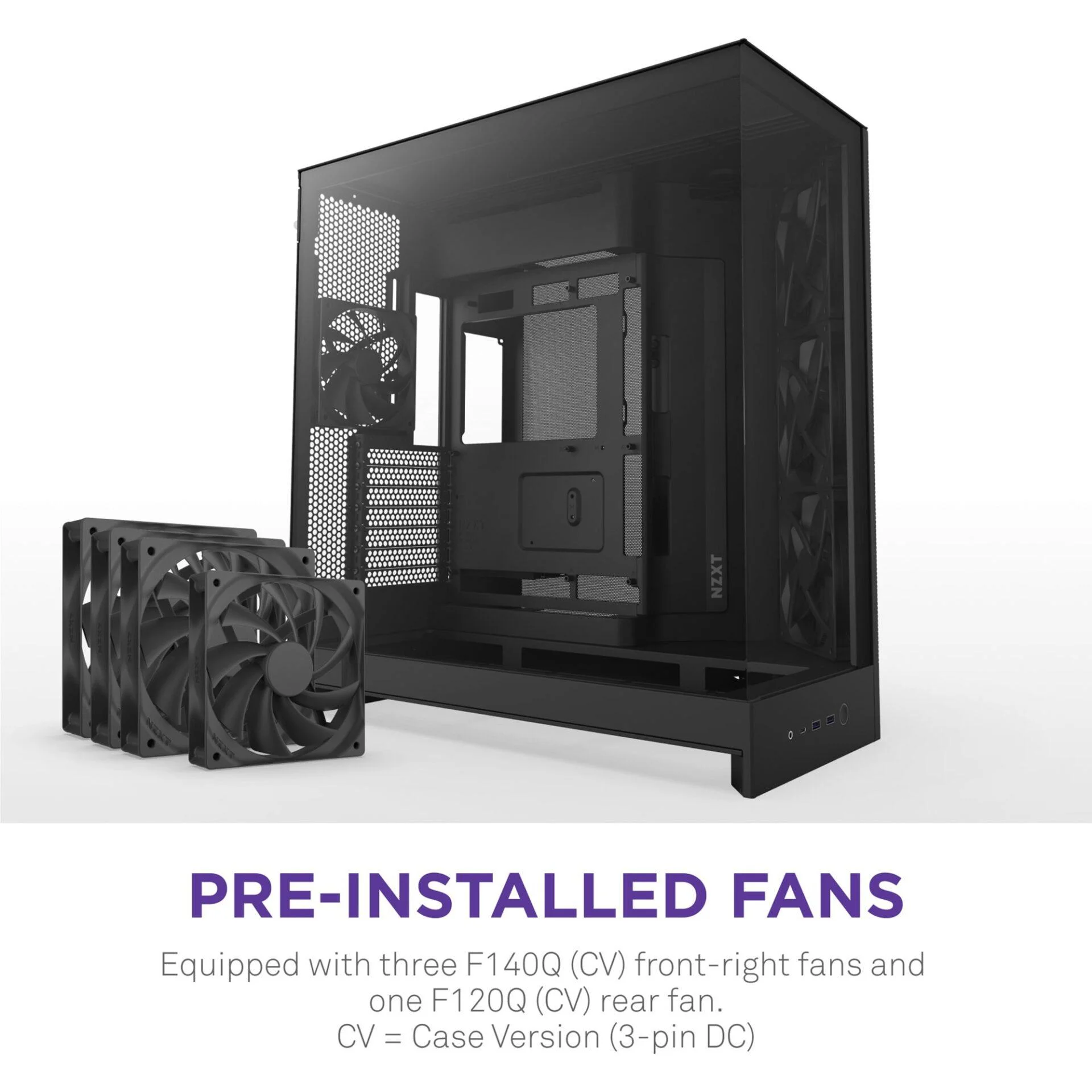Корпус NZXT H9 Flow Black без БЖ (CM-H92FB-01) — изображение 2