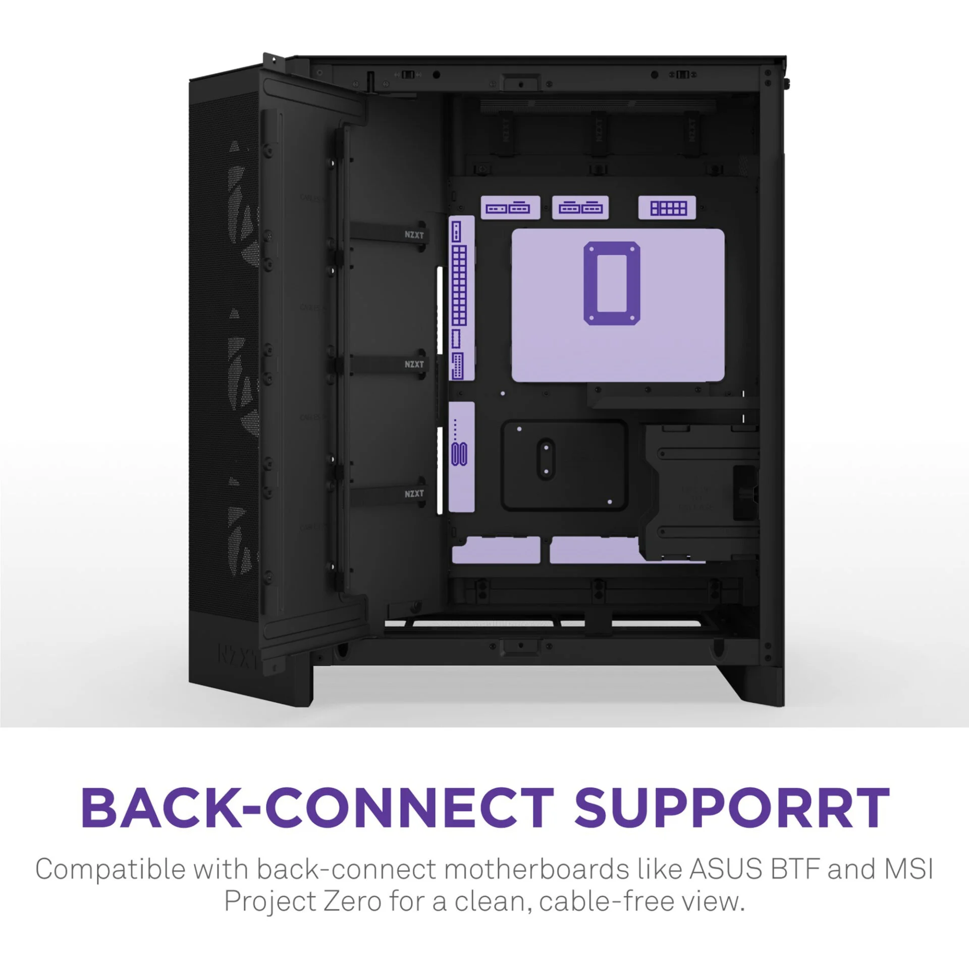 Корпус NZXT H9 Flow Black без БЖ (CM-H92FB-01) — изображение 5