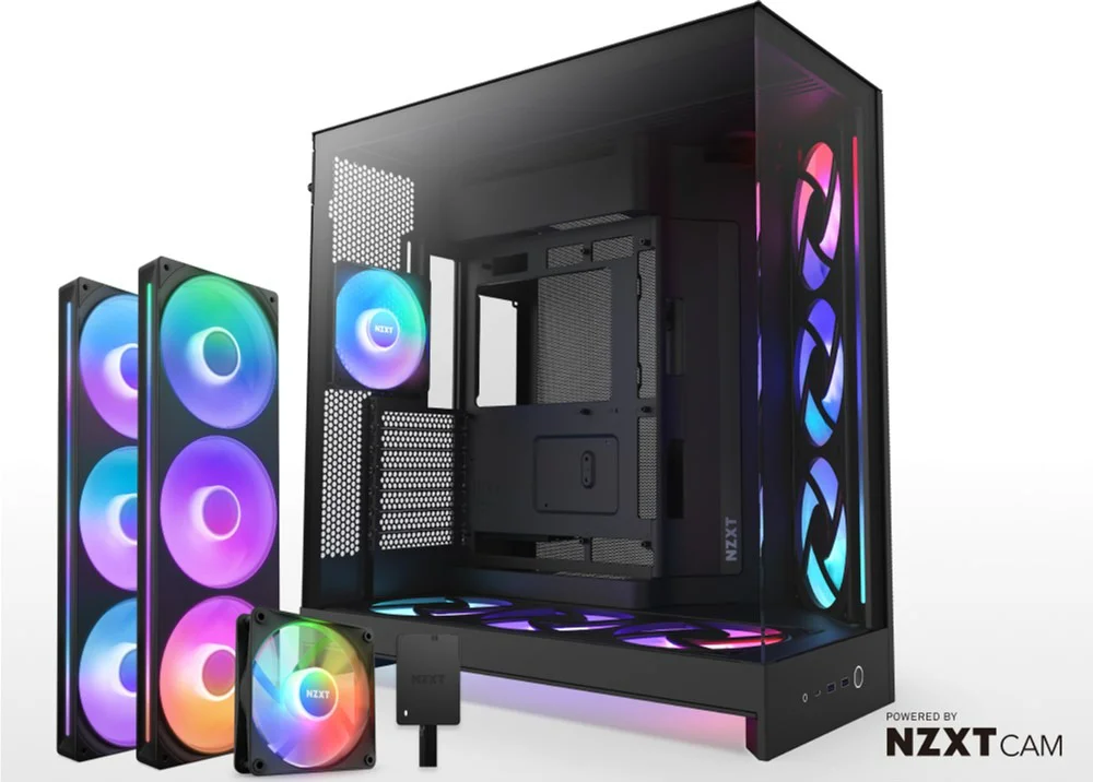 Корпус NZXT H9 Flow RGB+ Black (CM-H92FB-P1) - Зображення 3
