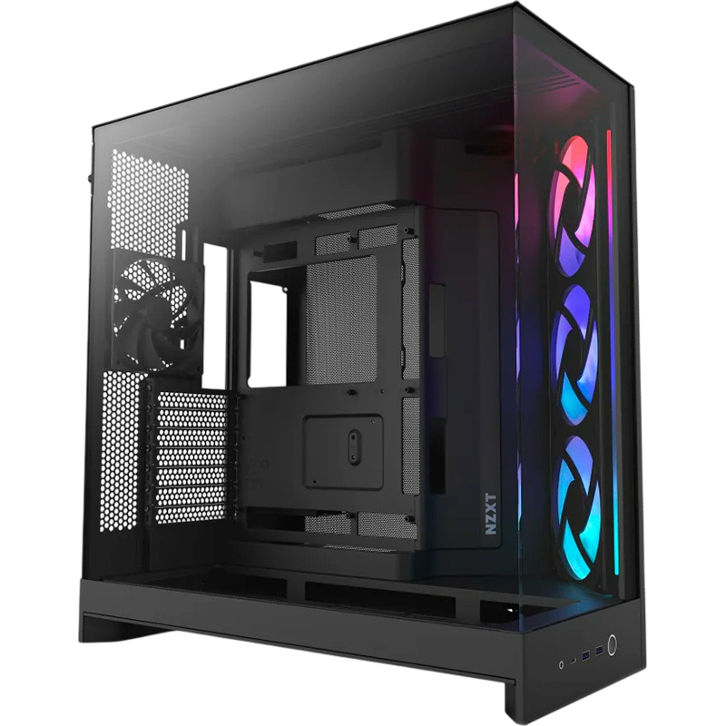 Корпус NZXT H9 Flow RGB Black (CM-H92FB-R1)