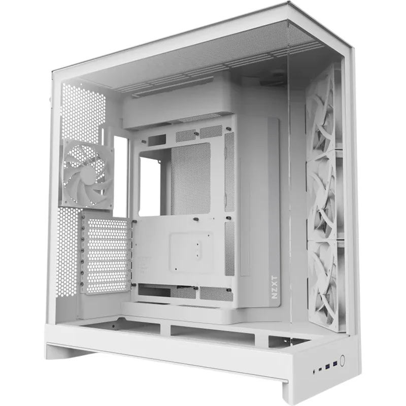 Корпус NZXT H9 Flow White (CM-H92FW-01)
