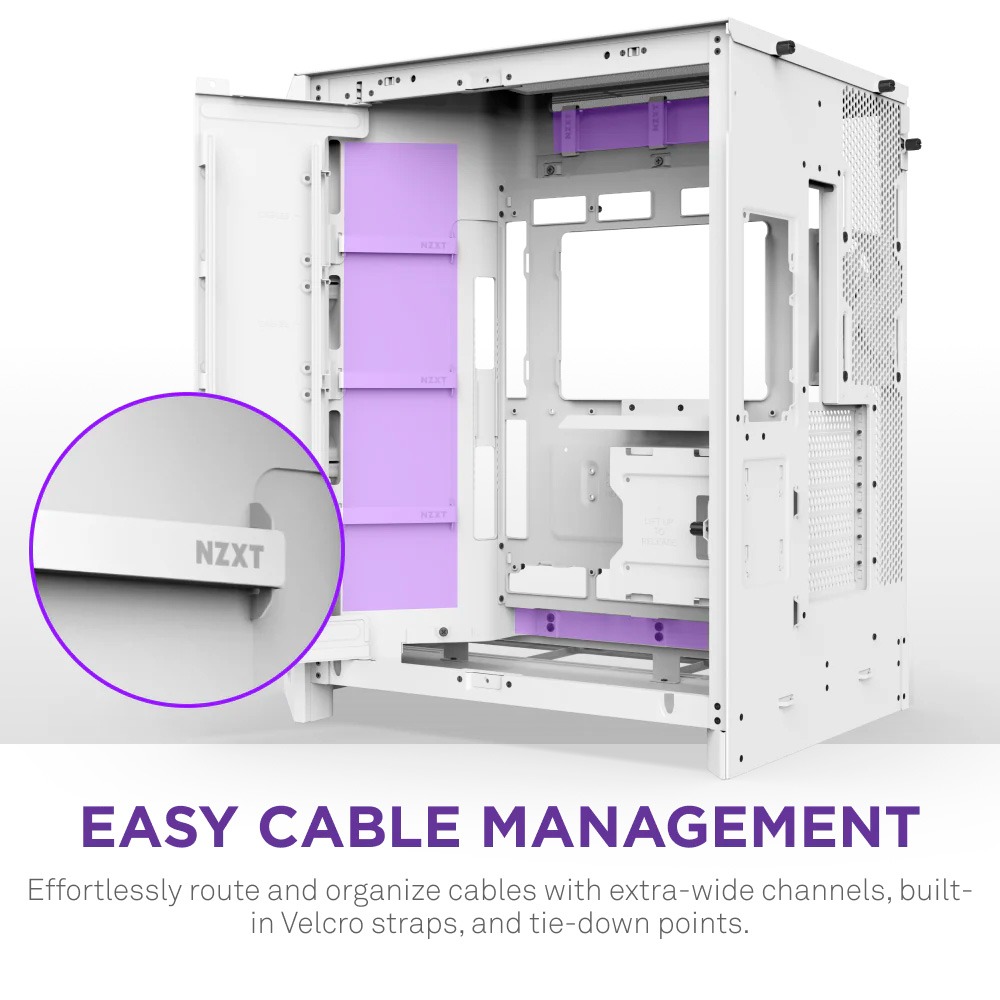 Корпус NZXT H9 Flow White (CM-H92FW-01) — изображение 3