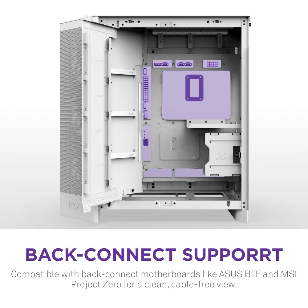 Корпус NZXT H9 Flow White (CM-H92FW-01) — изображение 4