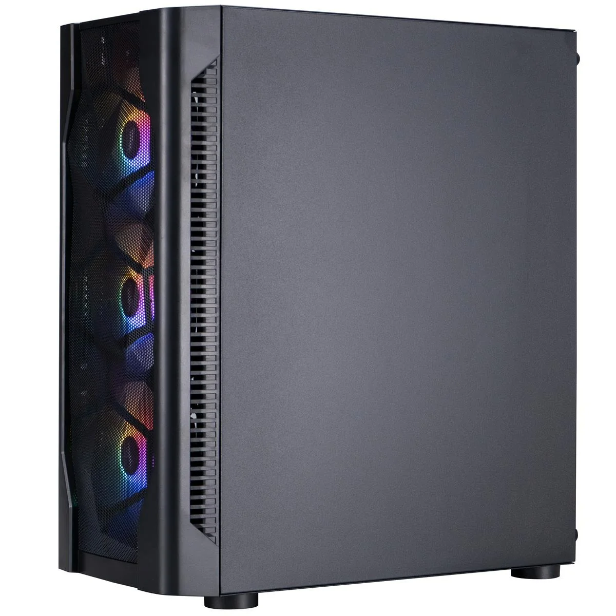 Корпус 1stPlayer D4-BK-4F1 Black без БЖ — изображение 7