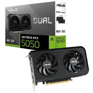 Відеокарта GF RTX 5050 8GB GDDR6 Dual OC Asus (DUAL-RTX5050-O8G)