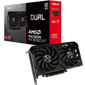 Відеокарта AMD Radeon RX 9060 XT 16GB GDDR6 Dual Asus (DUAL-RX9060XT-16G)