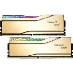 Модуль пам`ятi DDR5 2x32GB/6000 G.Skill Trident Z5 Royal Gold (F5-6000J2836G32GX2-TR5G)