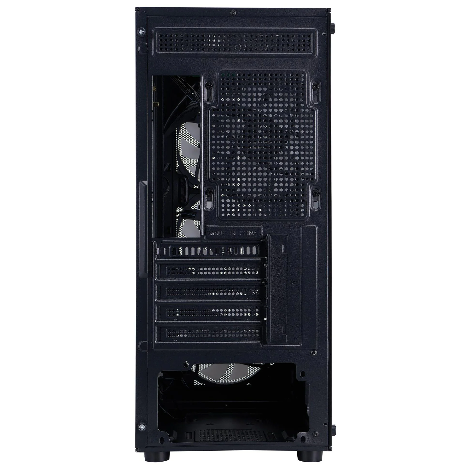 Корпус 1stPlayer FD3-M-BK-4F7 Black без БЖ - Зображення 4