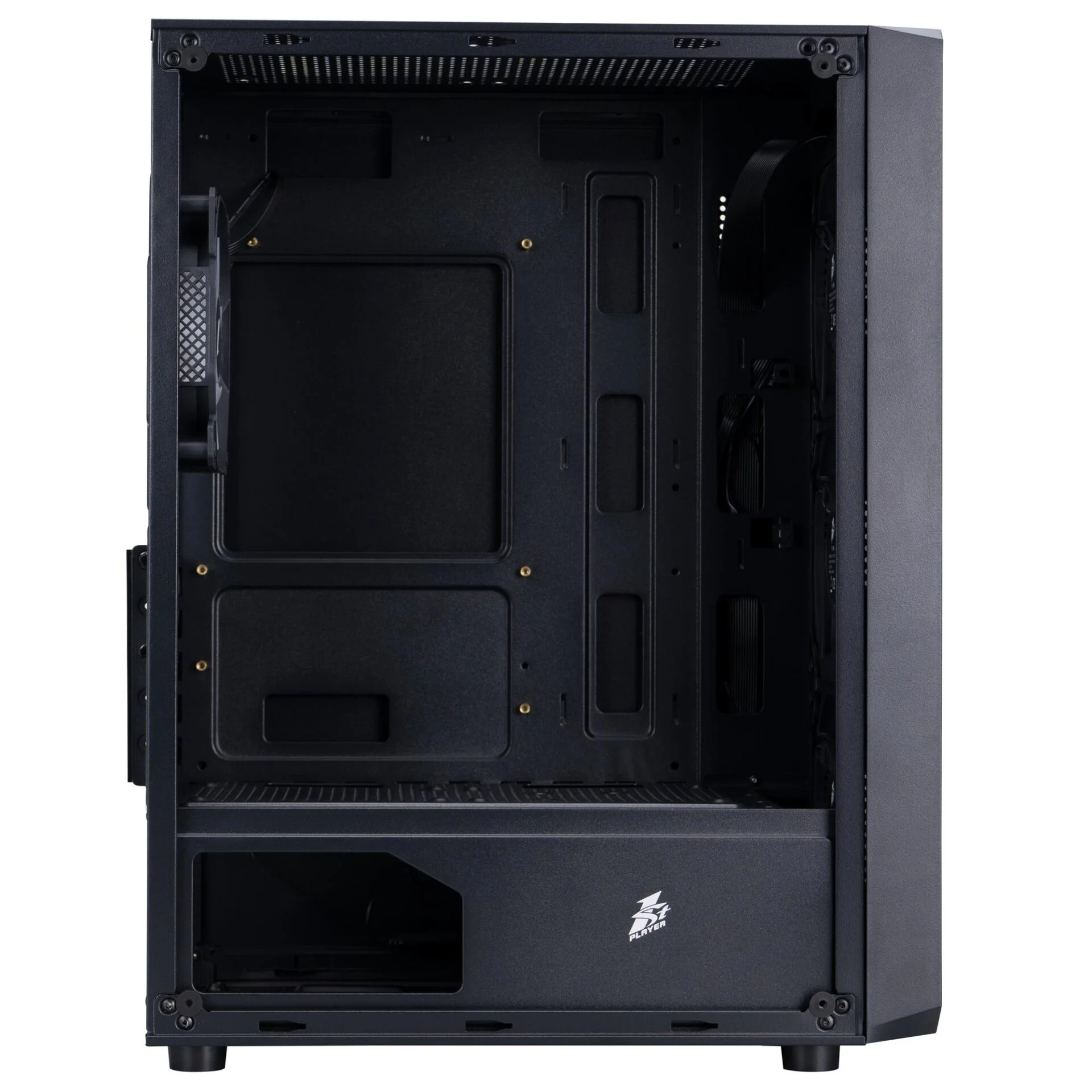 Корпус 1stPlayer FD3-M-BK-4F7 Black без БЖ - Зображення 6