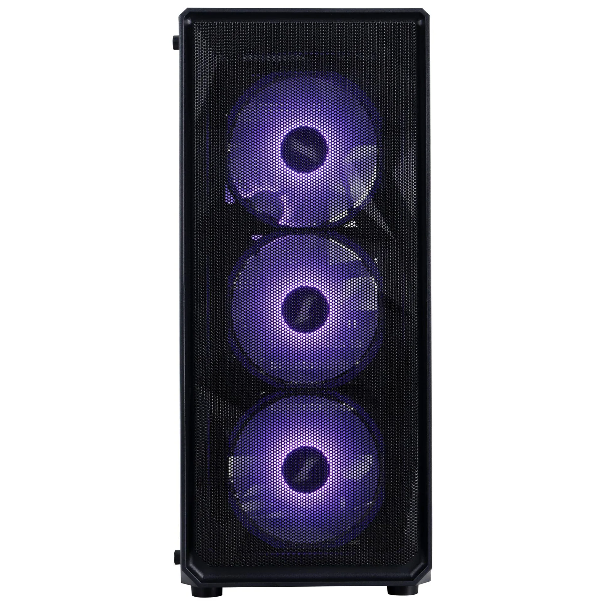 Корпус 1stPlayer FD3-M-BK-4F7 Black без БЖ - Зображення 9