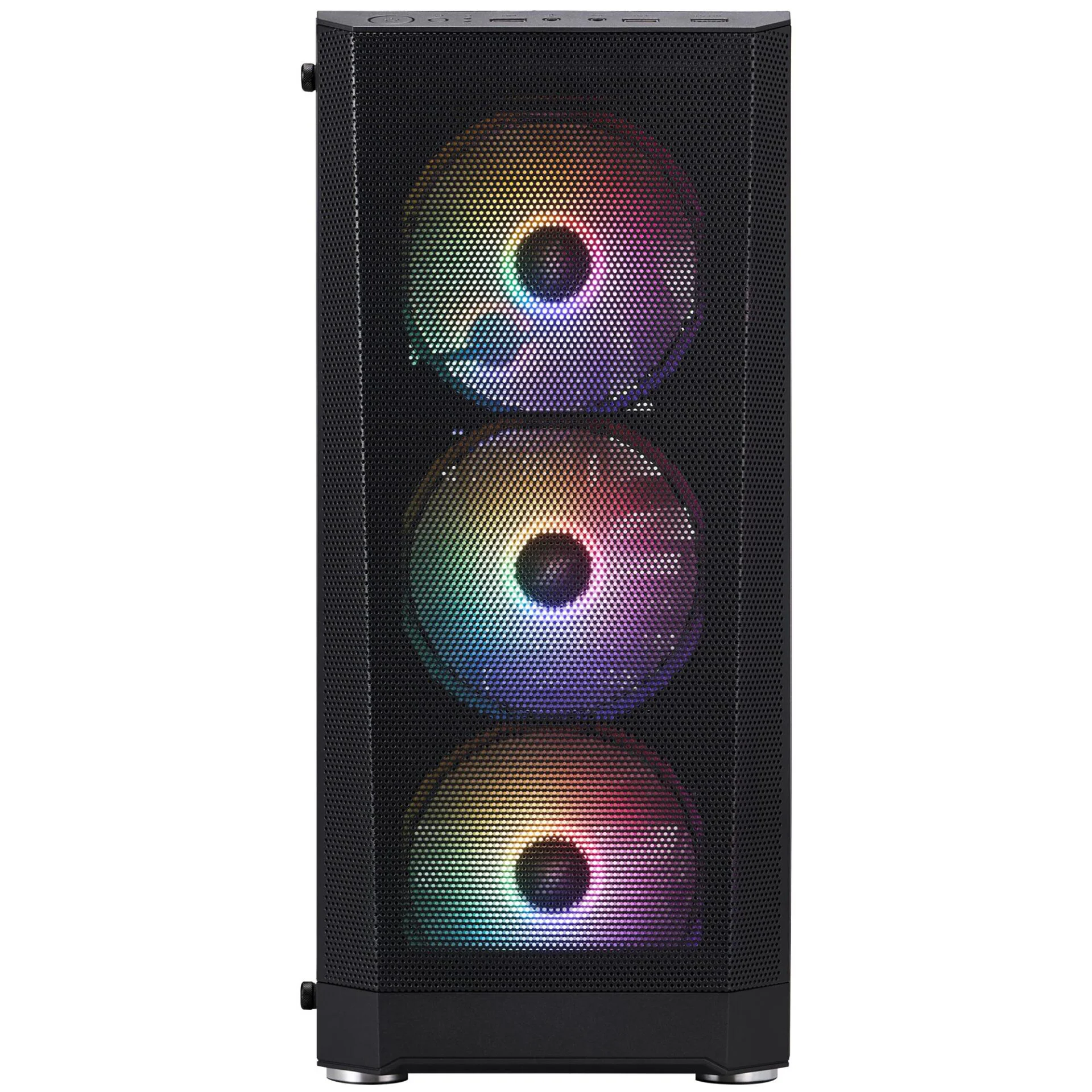 Корпус 1stPlayer FD5-M-BK-4F1 Black без БЖ — изображение 8