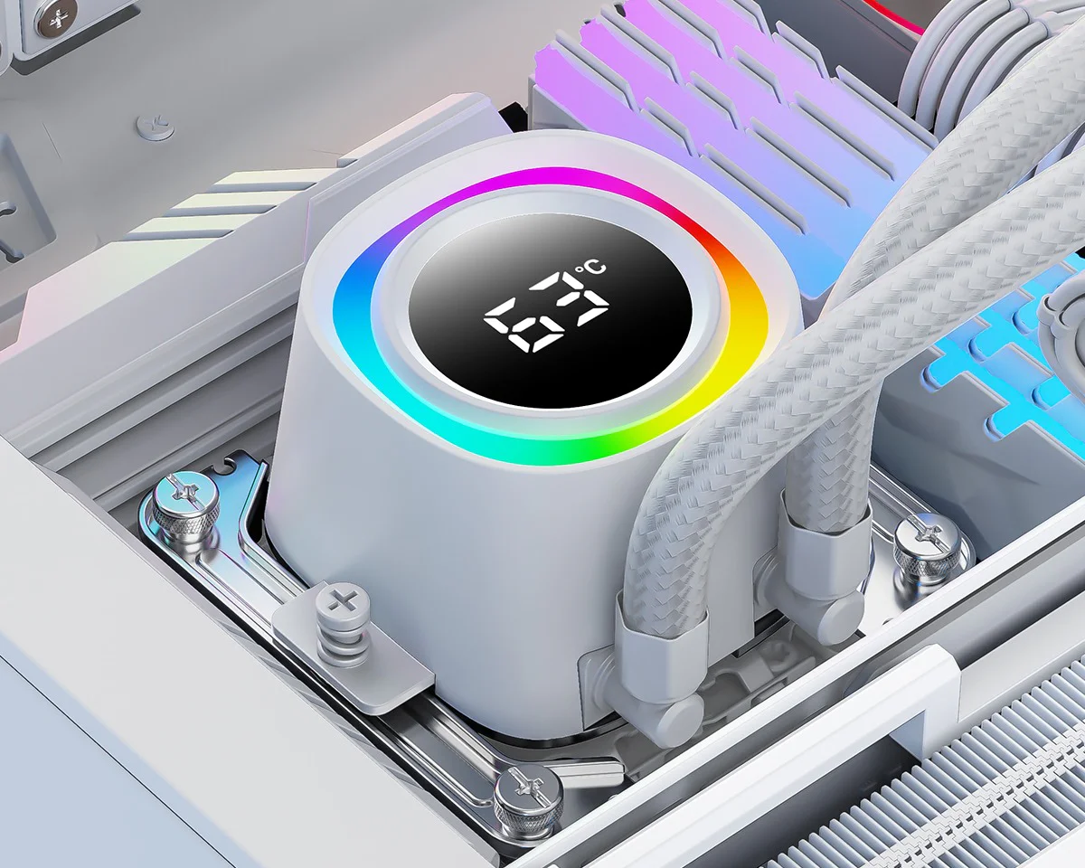 Система водяного охолодження ID-Cooling FX360 TD White - Зображення 9
