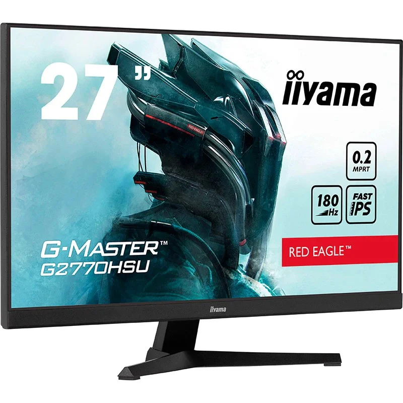 Монітор Iiyama 27" G-Master G2770HSU-B6 IPS Black 180Hz - Зображення 2