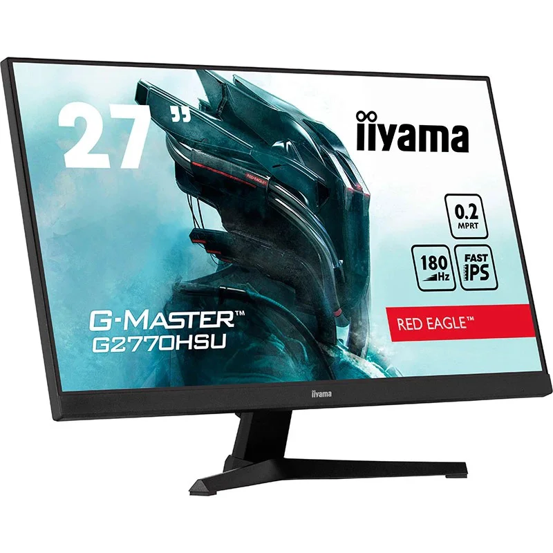 Монітор Iiyama 27" G-Master G2770HSU-B6 IPS Black 180Hz - Зображення 4