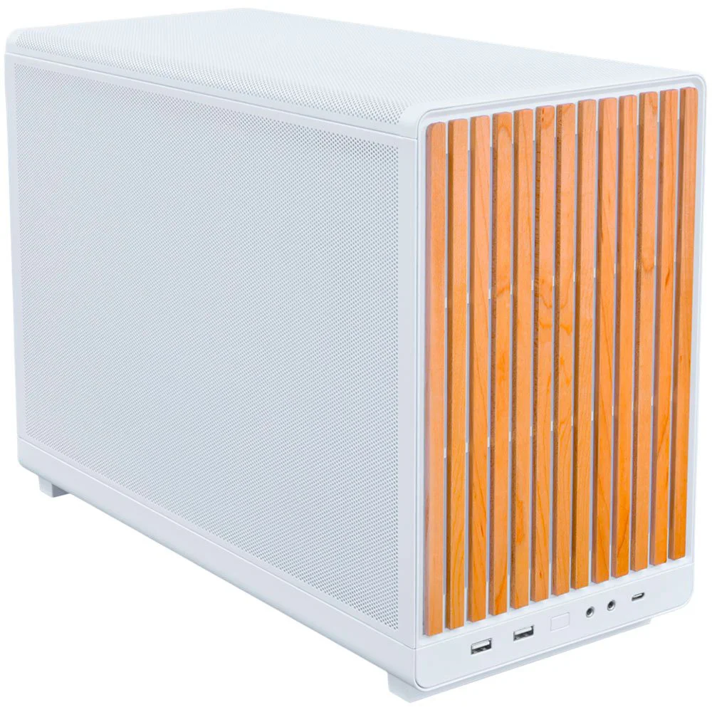 Корпус Lian Li A3-mATX Wooden Front Panel White (G99.A3W-WD.00) без БЖ - Зображення 2