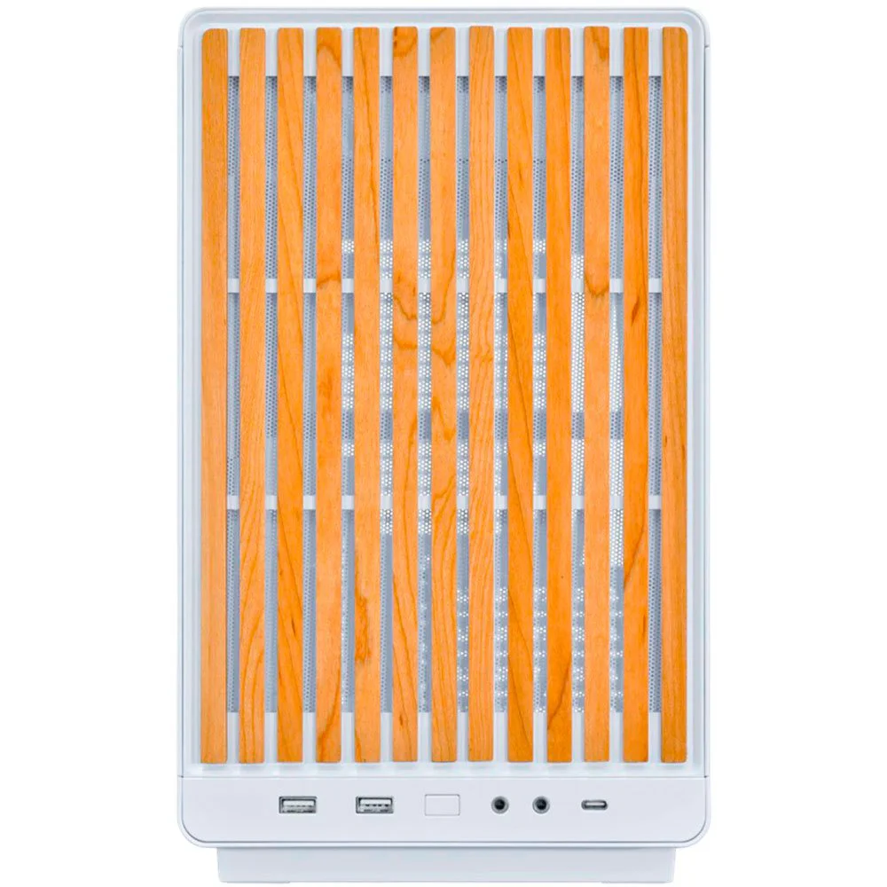 Корпус Lian Li A3-mATX Wooden Front Panel White (G99.A3W-WD.00) без БЖ - Зображення 3