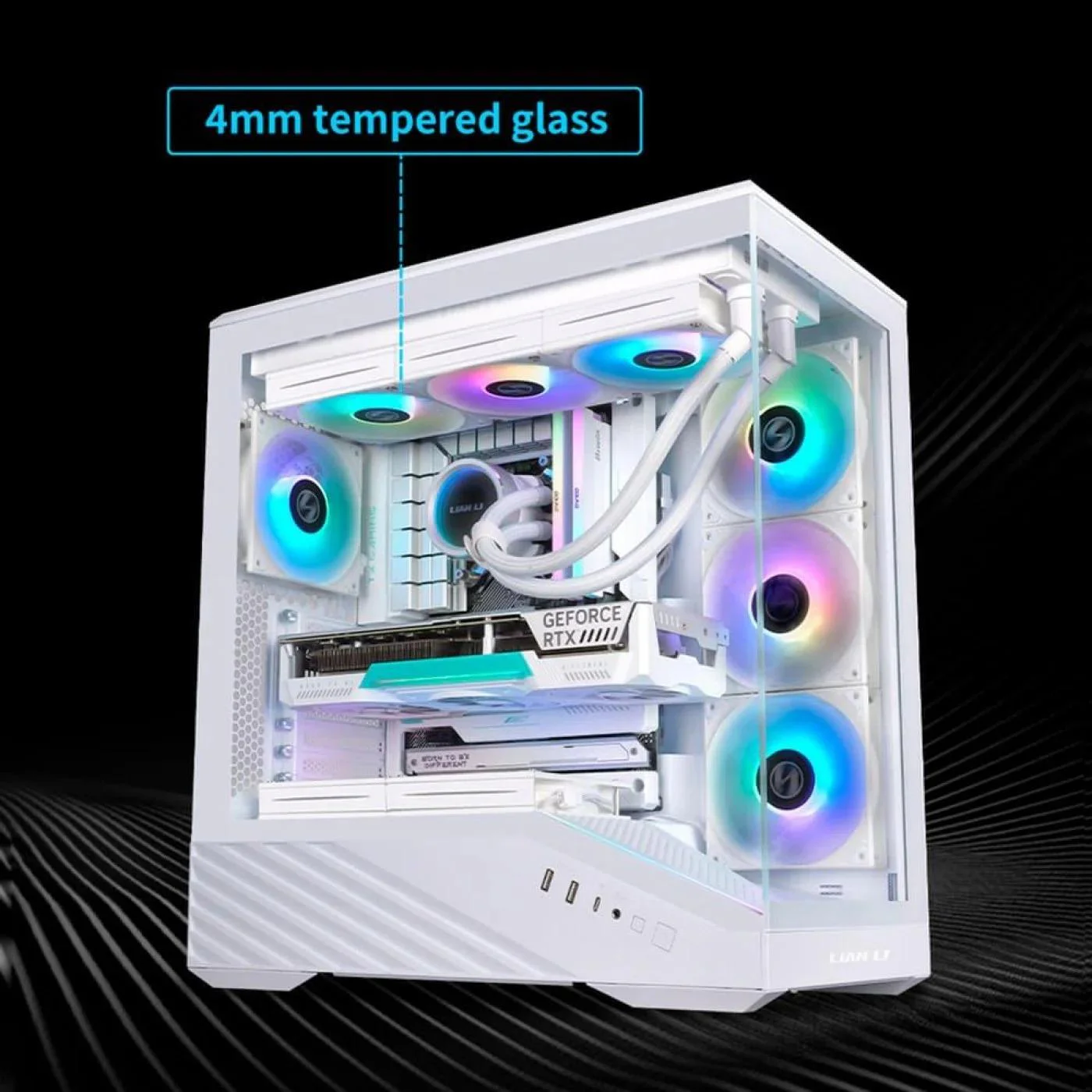 Корпус Lian Li Vector V100R White (G99.V100RW.01) без БЖ - Зображення 4