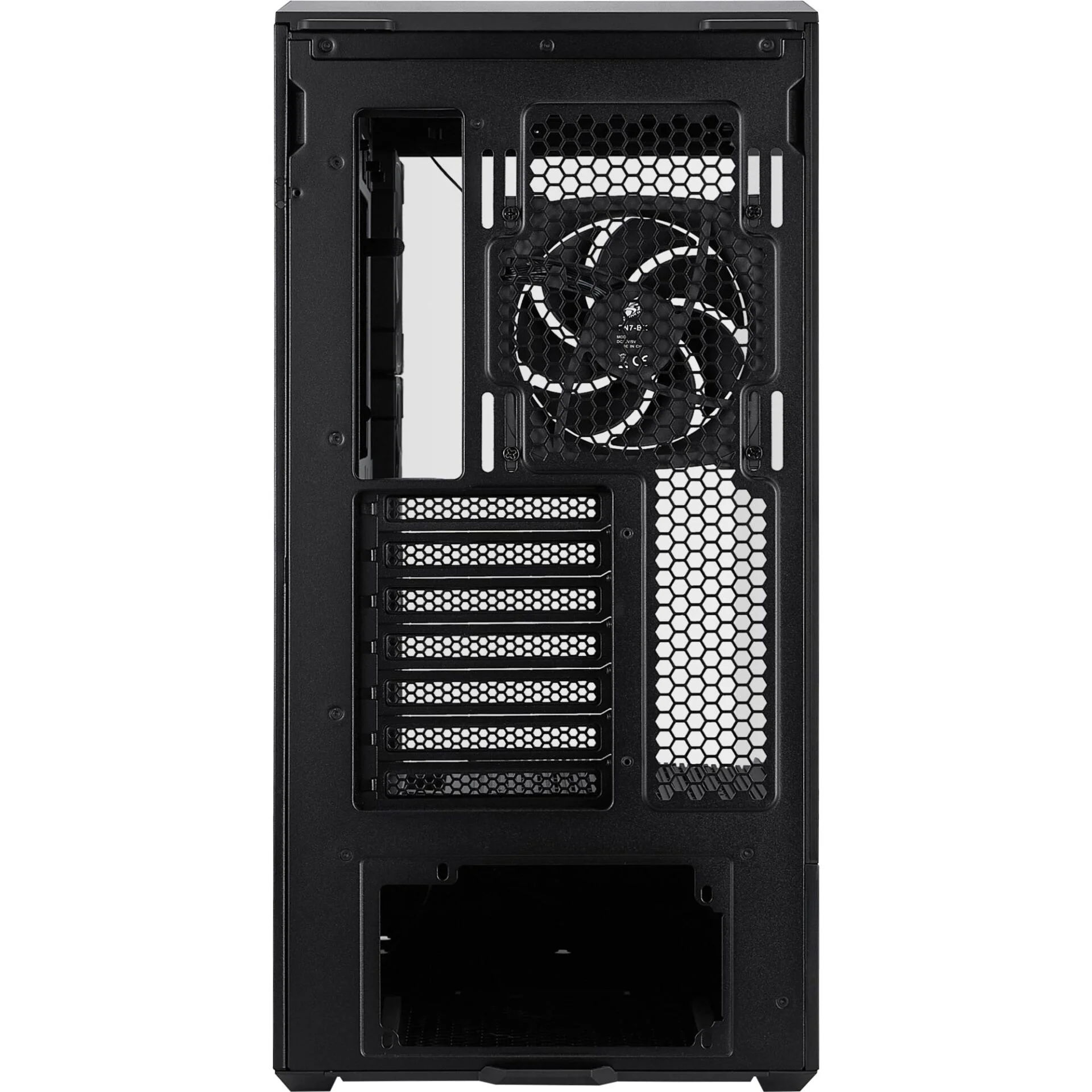 Корпус 1stPlayer GM7-BK-3FN7R-1FN7 Black - Зображення 4