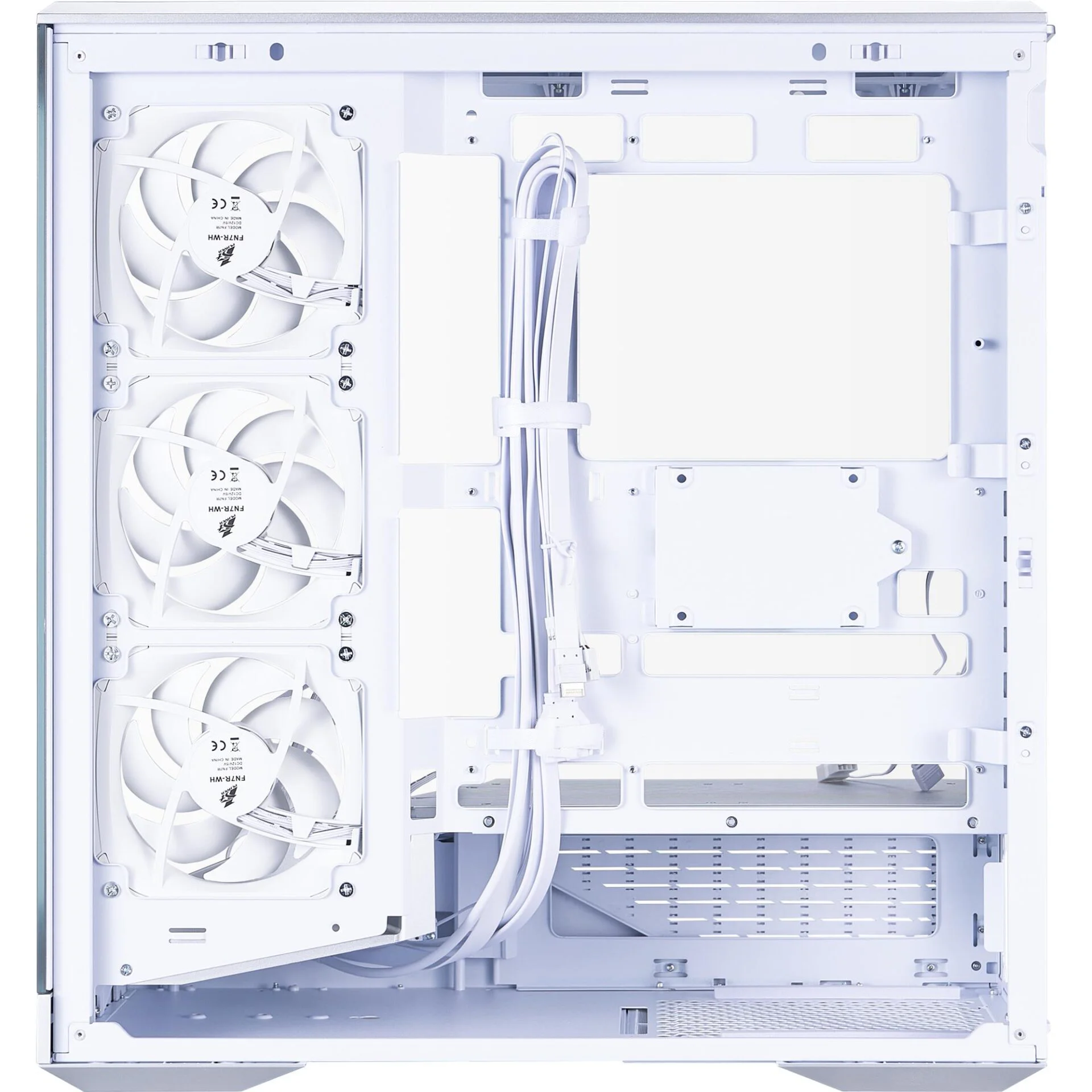 Корпус 1stPlayer GM7-SV-3FN7R-W-1FN7-W Silver - Зображення 5