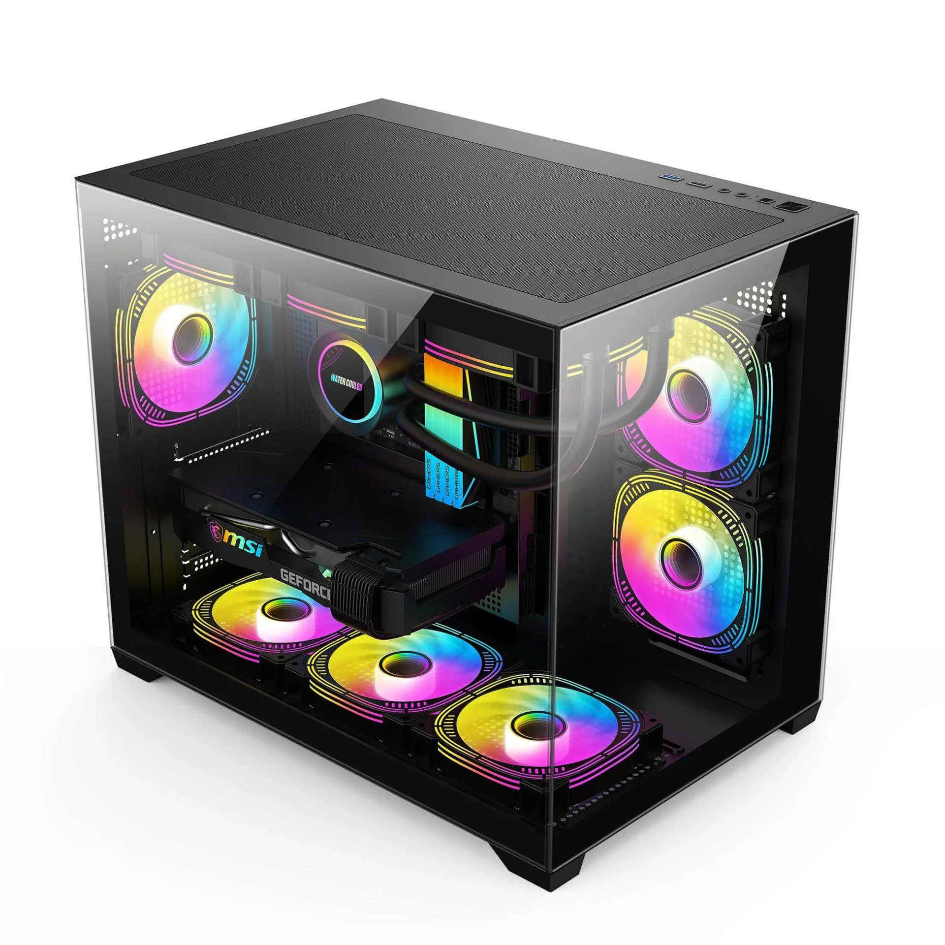 Корпус GTL Gaming Abyss Black (GTLN285M) без БЖ - Зображення 2