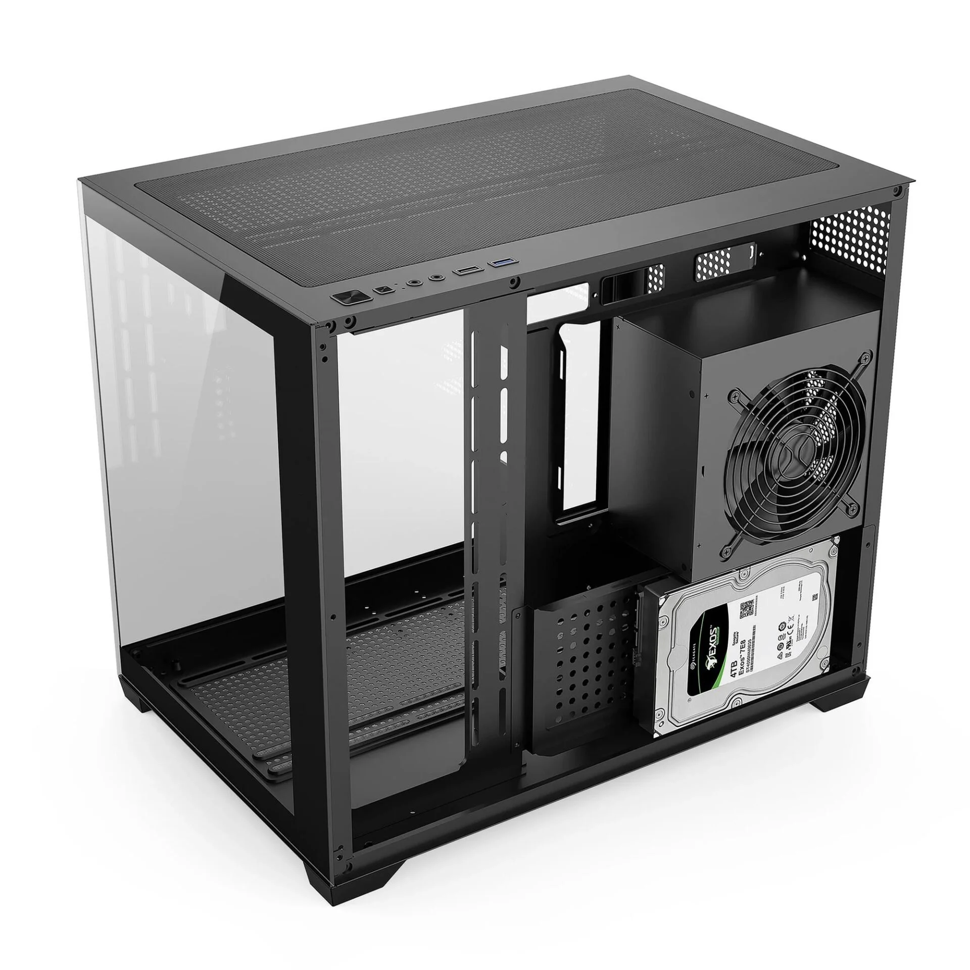 Корпус GTL Gaming Abyss Black (GTLN285M) без БЖ - Зображення 7