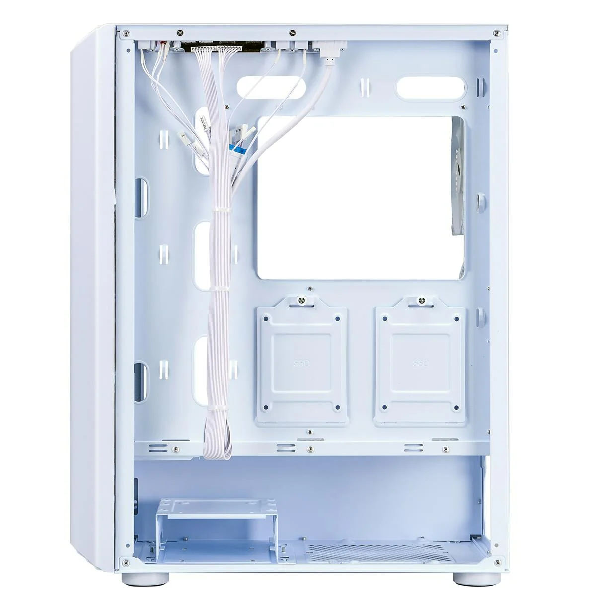 Корпус 1stPlayer H6-WH-4F7-W White без БЖ — изображение 5