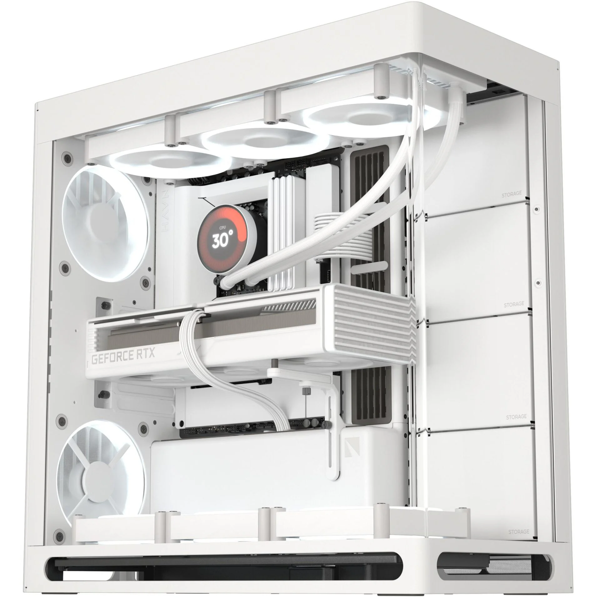 Корпус HAVN HS 420 Base Edition White (HVN-CA-HS420-05)
