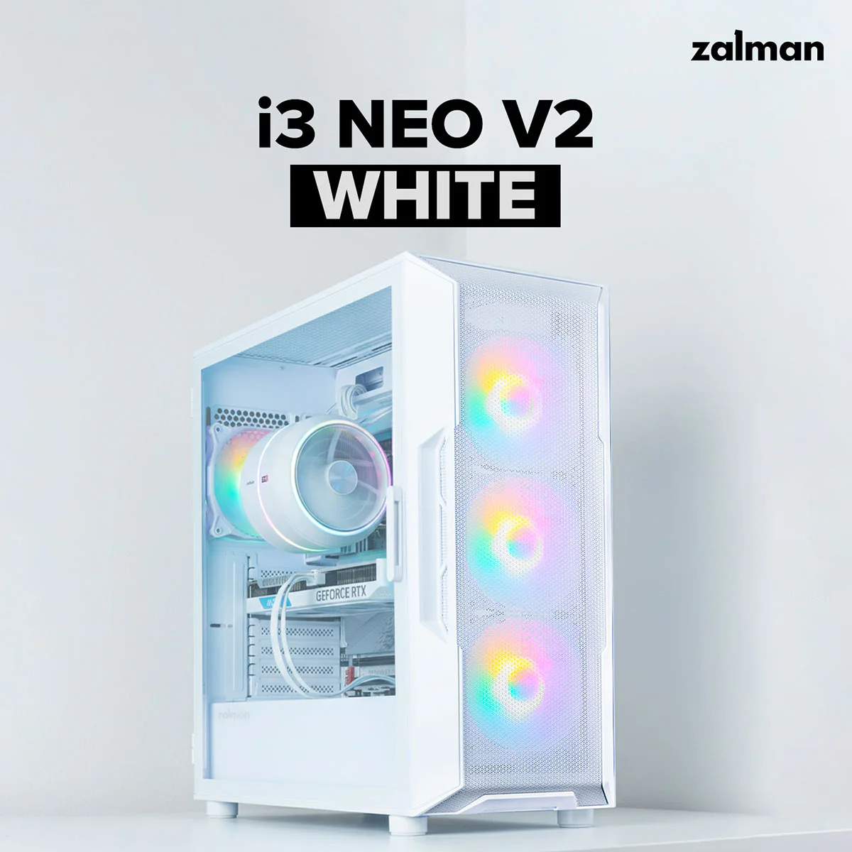 Корпус Zalman i3 Neo V2 White - Зображення 17