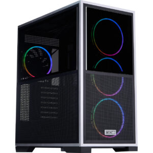 Корпус 1stPlayer IF8-BK-4FO7-14 Black