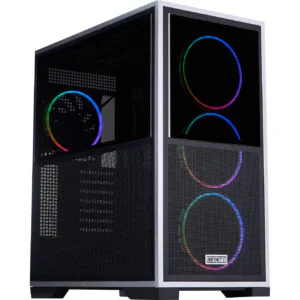 Корпус 1stPlayer IF8-BK-4FO7-14 Black