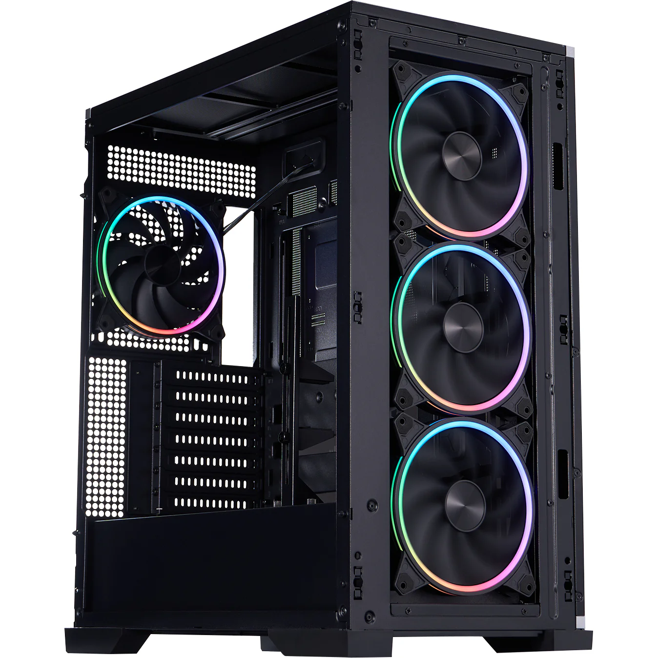 Корпус 1stPlayer IF8-BK-4FO7-14 Black — изображение 2