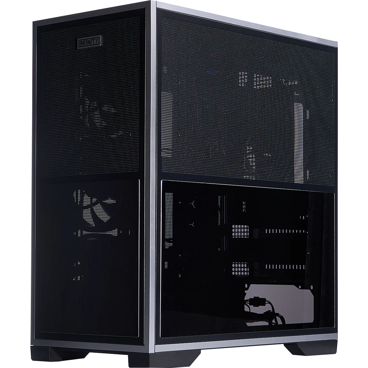 Корпус 1stPlayer IF8-BK-4FO7-14 Black — изображение 7