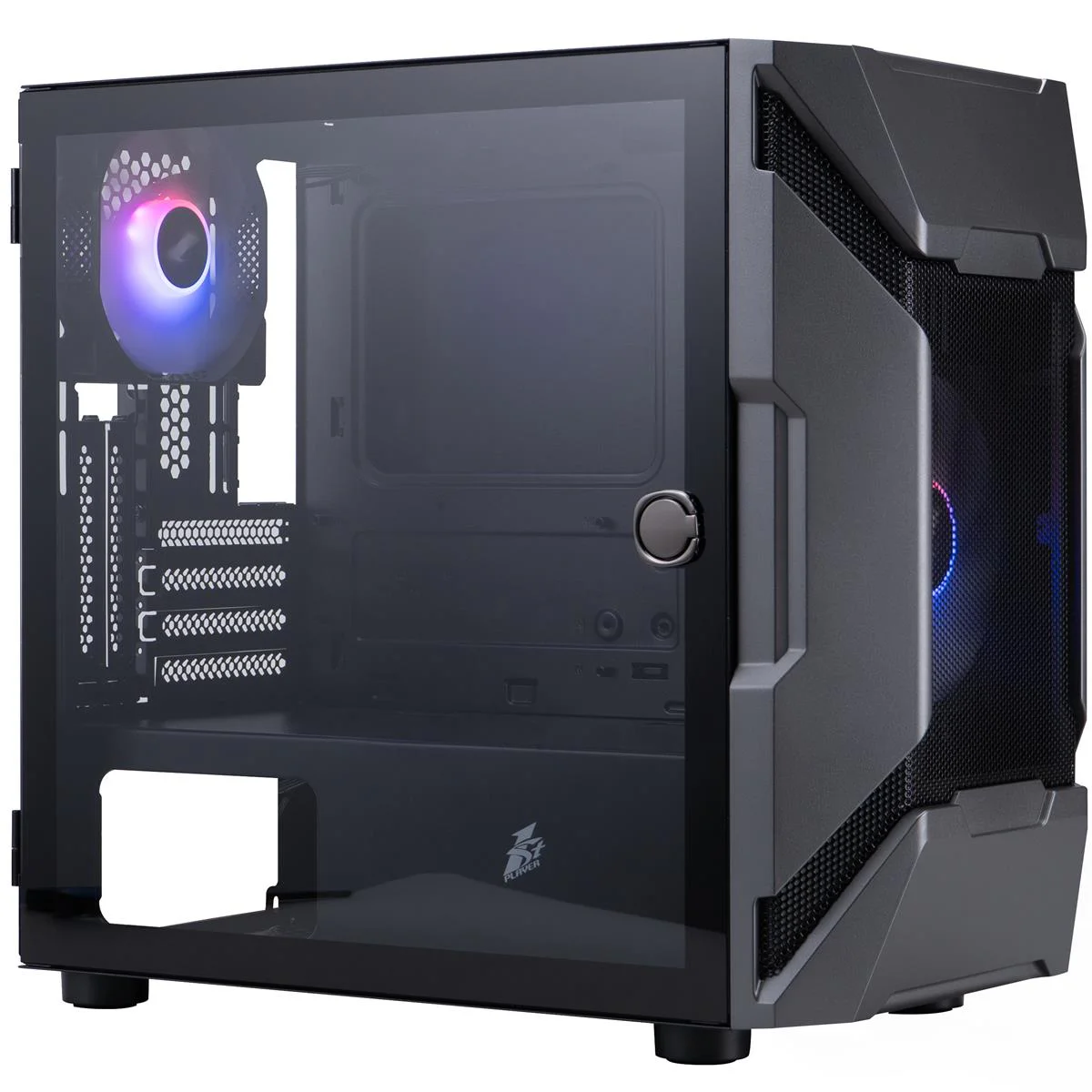 Корпус 1stPlayer D3-A-BK-1F7-14-1F7 Black без БЖ - Зображення 12