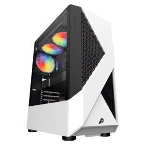 Корпус 1stPlayer F3-A-WH-4F1 White без БЖ