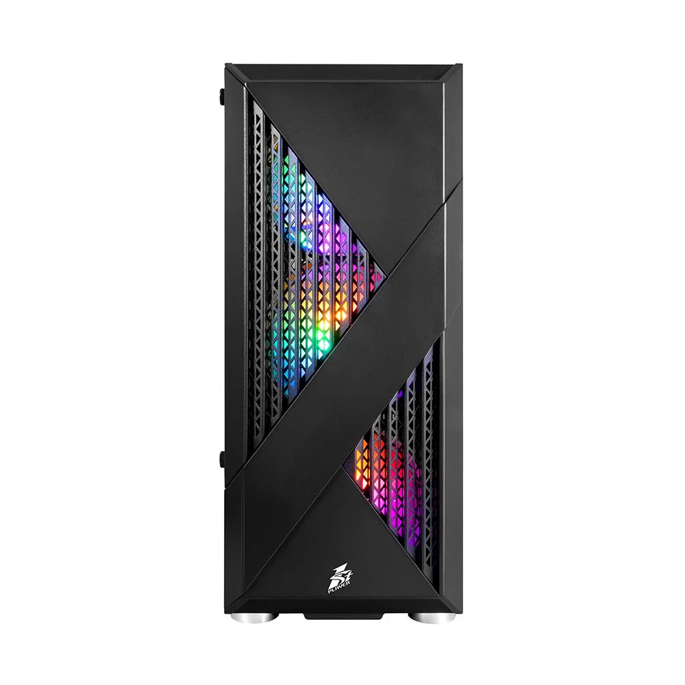 Корпус 1stPlayer F3-A-BK-4F1 Black без БЖ — изображение 2