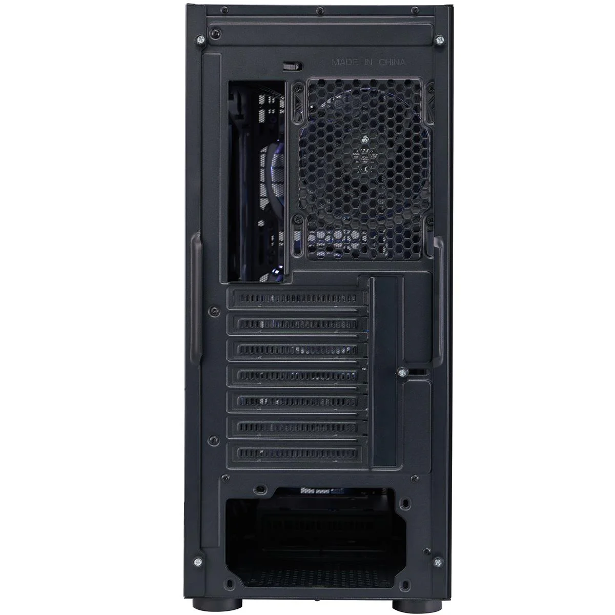 Корпус 1stPlayer Go6-BK-4FS7 Black без БЖ — изображение 5